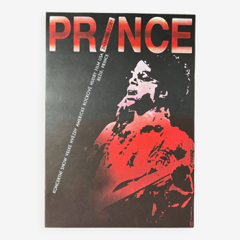 Affiche cinéma originale "Sign 'o' the times" Prince 28x41cm 1987