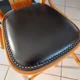 Paire de tabourets de bar bistrot vintage