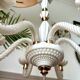 Vintage Murano chandelier in Venetian blown glass