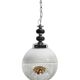 Vintage glass globe lamp / pendant lamp by Carlo Nason for Mazzega