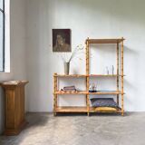 Large rattan shelf 1960