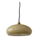 Suspension en verre jaune