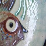 Puigdemont assiette murale poisson