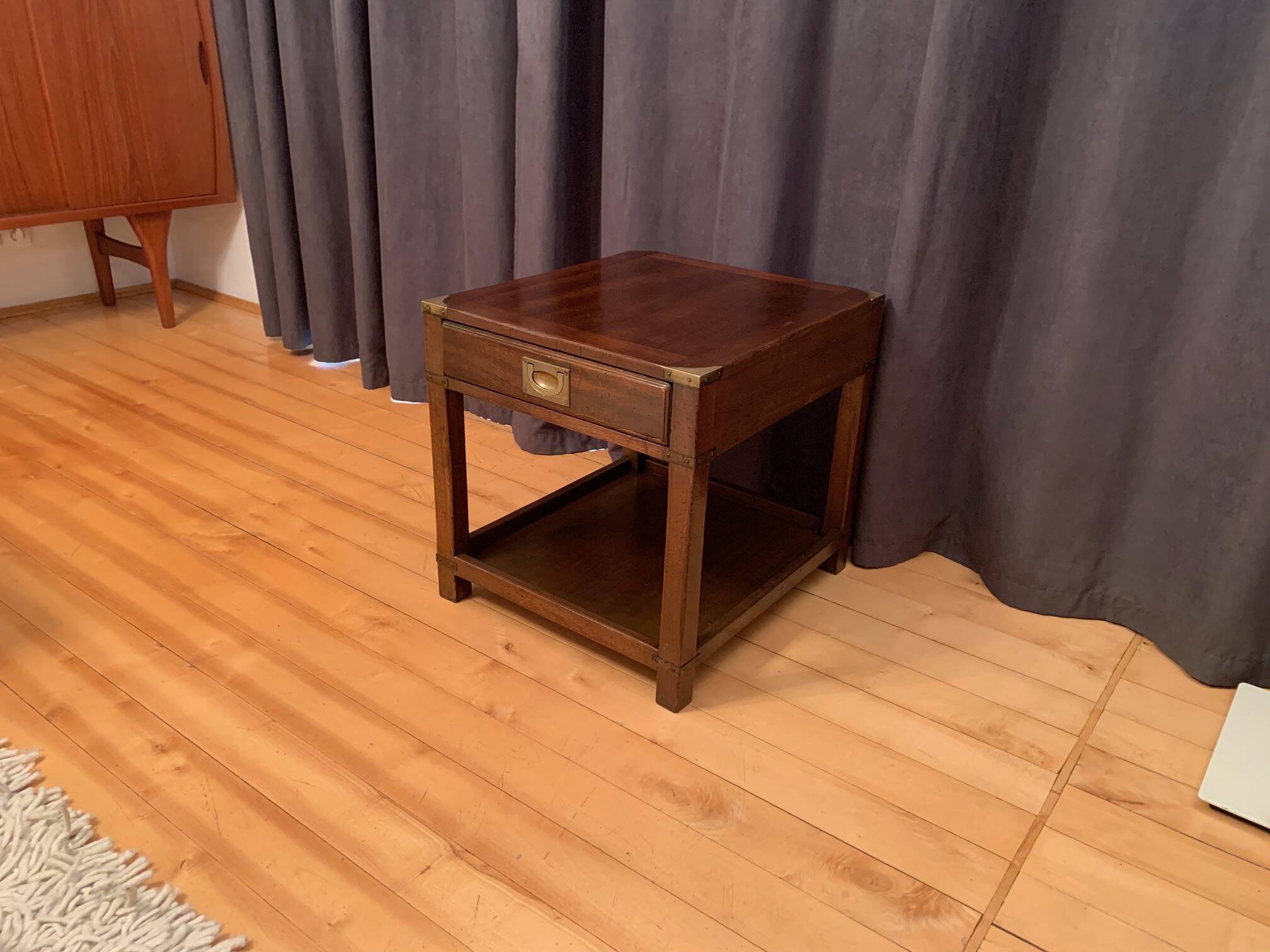 Reh Kennedy style officer's side table for Harrods London, UK, 1950s
