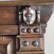 Antique carved wooden buffet in Renaissance style, late 18th / early 19th century.