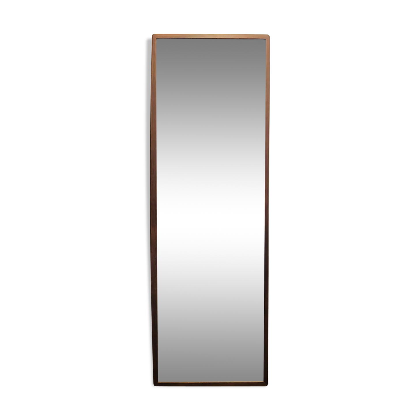 Scandinavian teak mirror 1960 - 139 cm x 46 cm