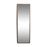 Miroir scandinave en teck 1960 - 139 cm x 46 cm