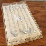 Set of 6 cocktail spoons