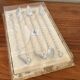 Set of 6 cocktail spoons
