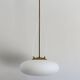 Italian Brass Model 1104 Chandelier from Stilnovo, 1950s