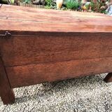 Old wooden chest 135cm long