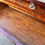 Commode secrétaire XIXème Charles X Restauration