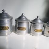 Pots à épices en aluminium