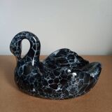 Vintage zoomorphic swan soap dish