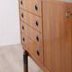 Vintage 1960s teak wood sideboard, italian design