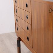 Buffet en teck des années 1960, design italien