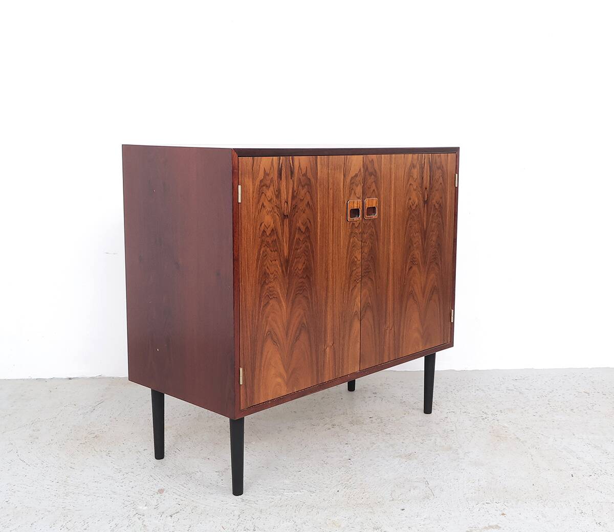 Danish design rosewood wardrobe with 2 doors, 1960s