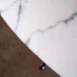 Calacatta marble Super Malta table, Roche Bobois, 1980s