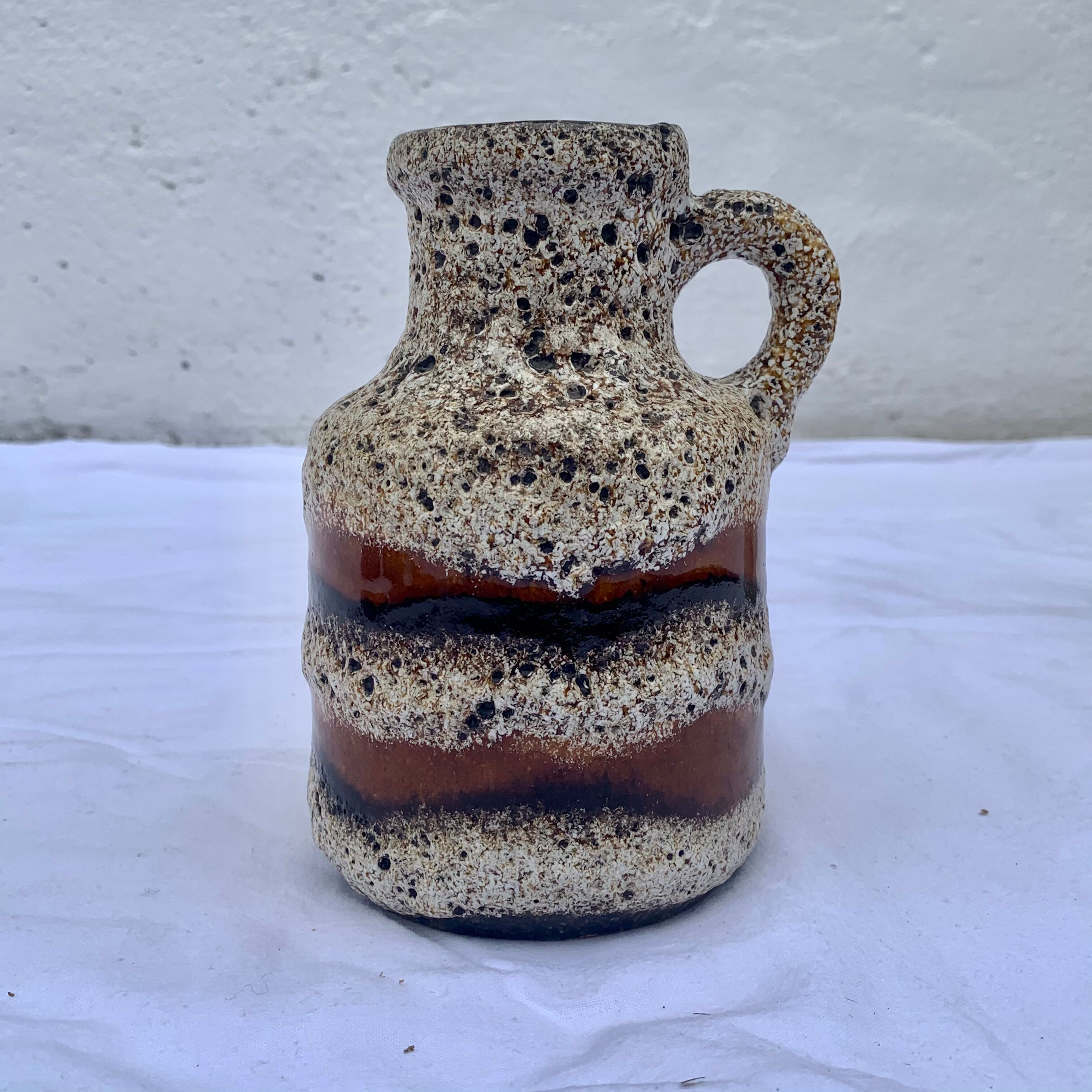 7 vases en céramique vintage