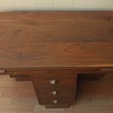 Accounting office teak massive 30s