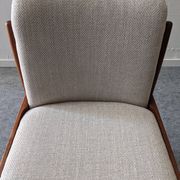 Série de 4 chaises scandinaves en teck, Danemark vers 1960