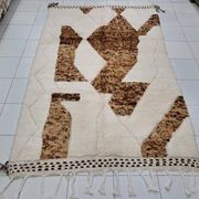 Grand tapis marocain d’atlas sur mesure taille 3/4 m