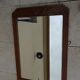 Old vintage art deco mirror