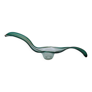 Coupe a fruit verte cristal