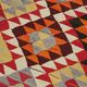 Turkish Handwoven Vintage Herki Kilim 102 cm x 320 cm