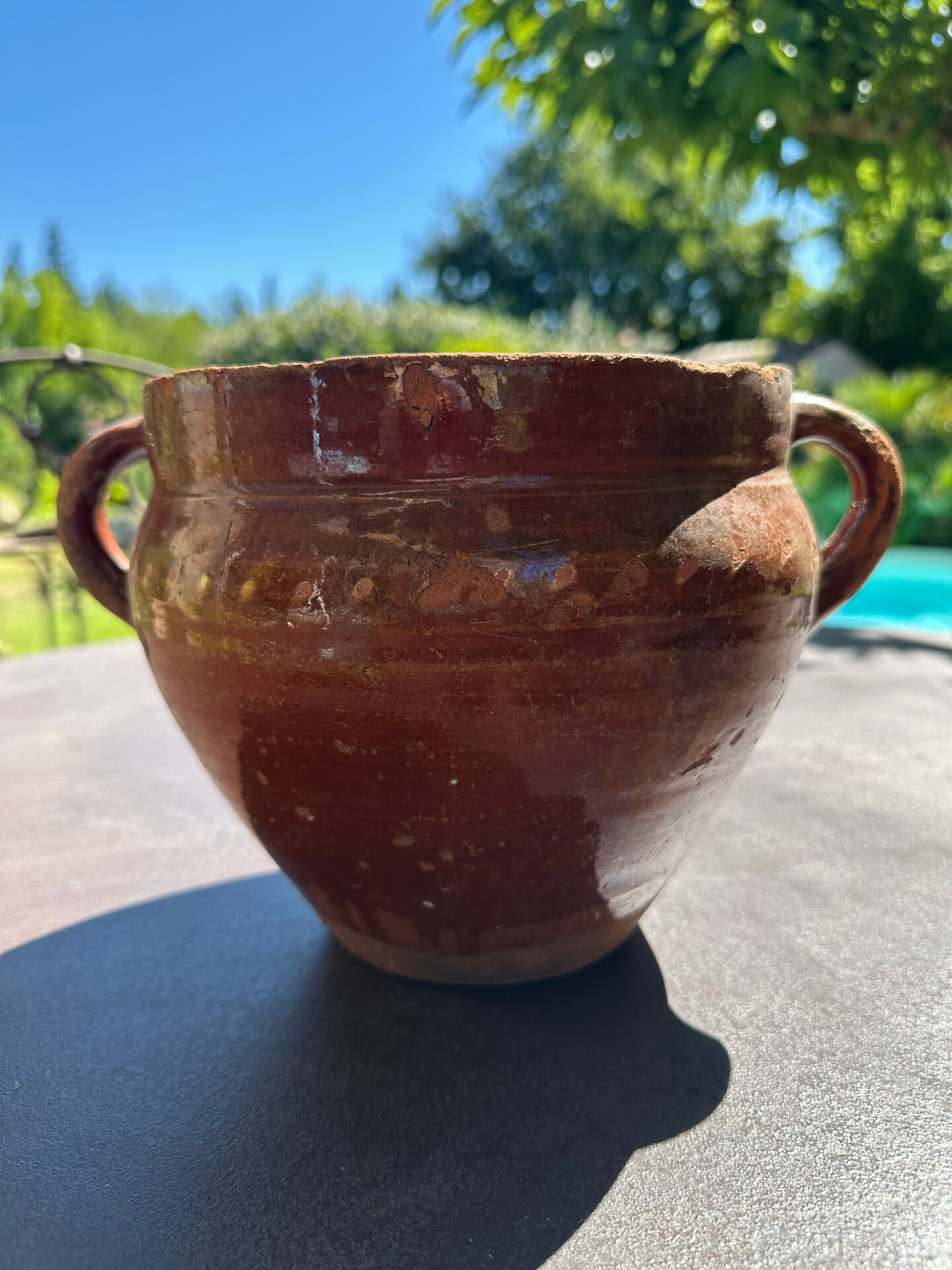 Earthenware soup tureen