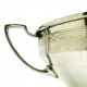 Secession basket sugar bowl, nickel-plated brass, Germany, early 20th century
