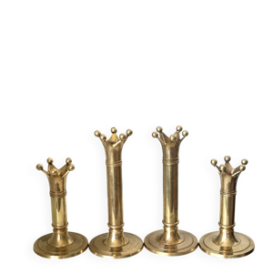 bougeoirs en laiton,