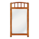 Art Deco mirror in solid wood with facet cut mirror, 1930s