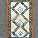 Tapis berbere azilal vintage 110x200 cm