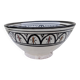 Large Ceramic Salad Bowl SAFI Morocco XXL 29cm Berber Pottery Zouak Tra