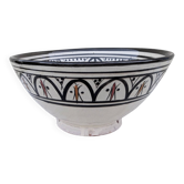Large Ceramic Salad Bowl SAFI Morocco XXL 29cm Berber Pottery Zouak Tra