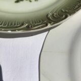 6 Gien dessert anemones opaque porcelain porcelain