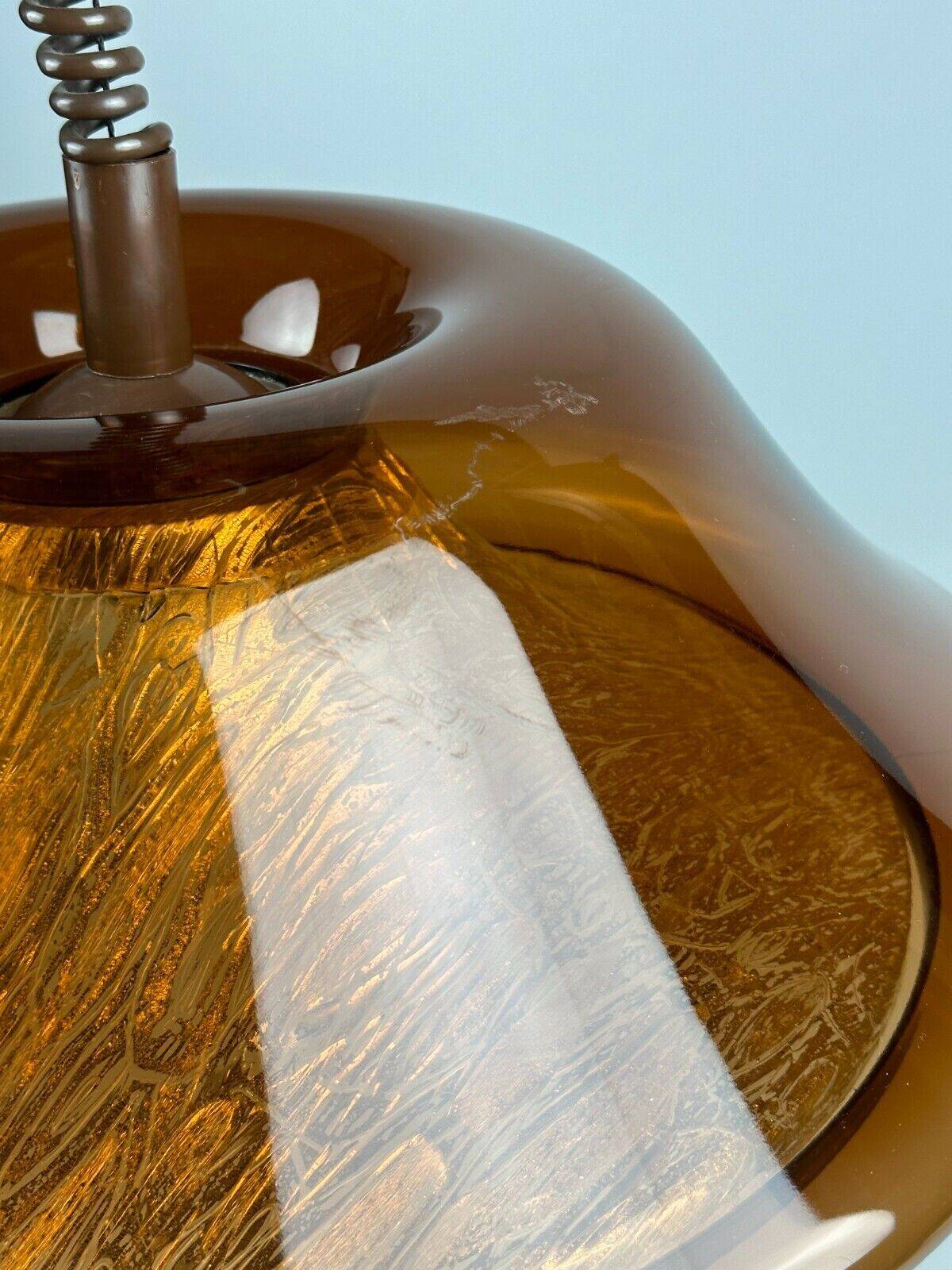 60s 70s ceiling lamp hanging lamp acrylic plastic metal space age design