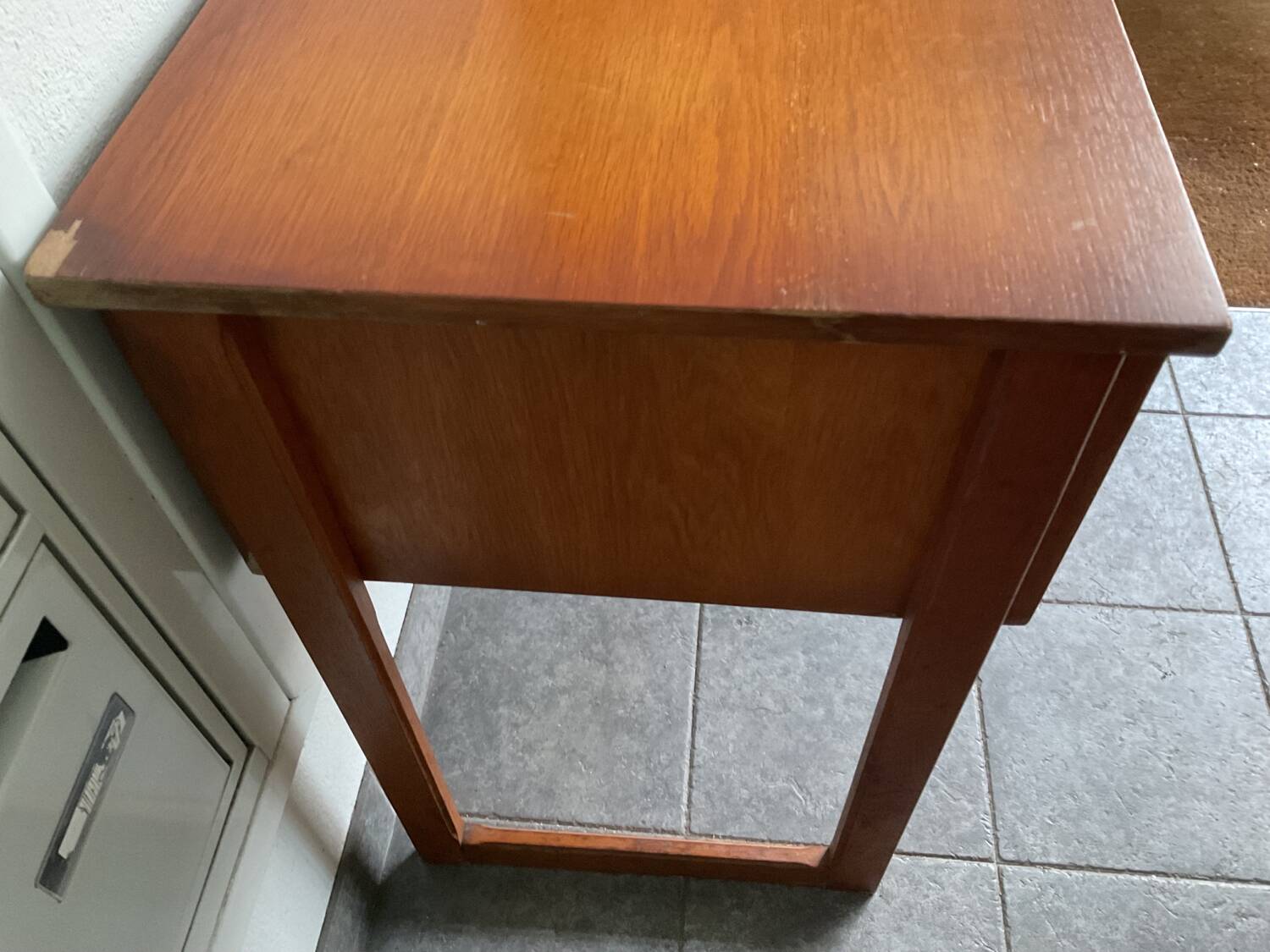50s wooden desk