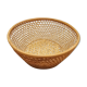 Vintage braided rattan basket