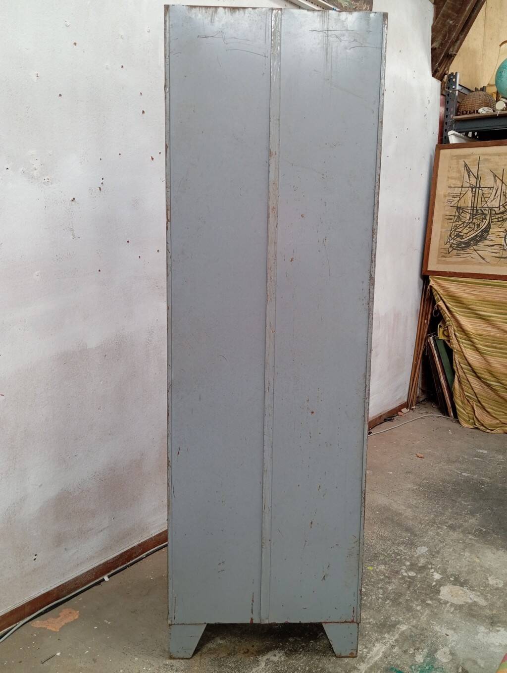 1950s stripped industrial wardrobe