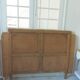 Tête de lit art déco pour un lit de 160 en bois brut