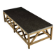 Vintage bluestone coffee table