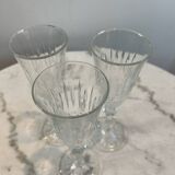 Three champagne flutes