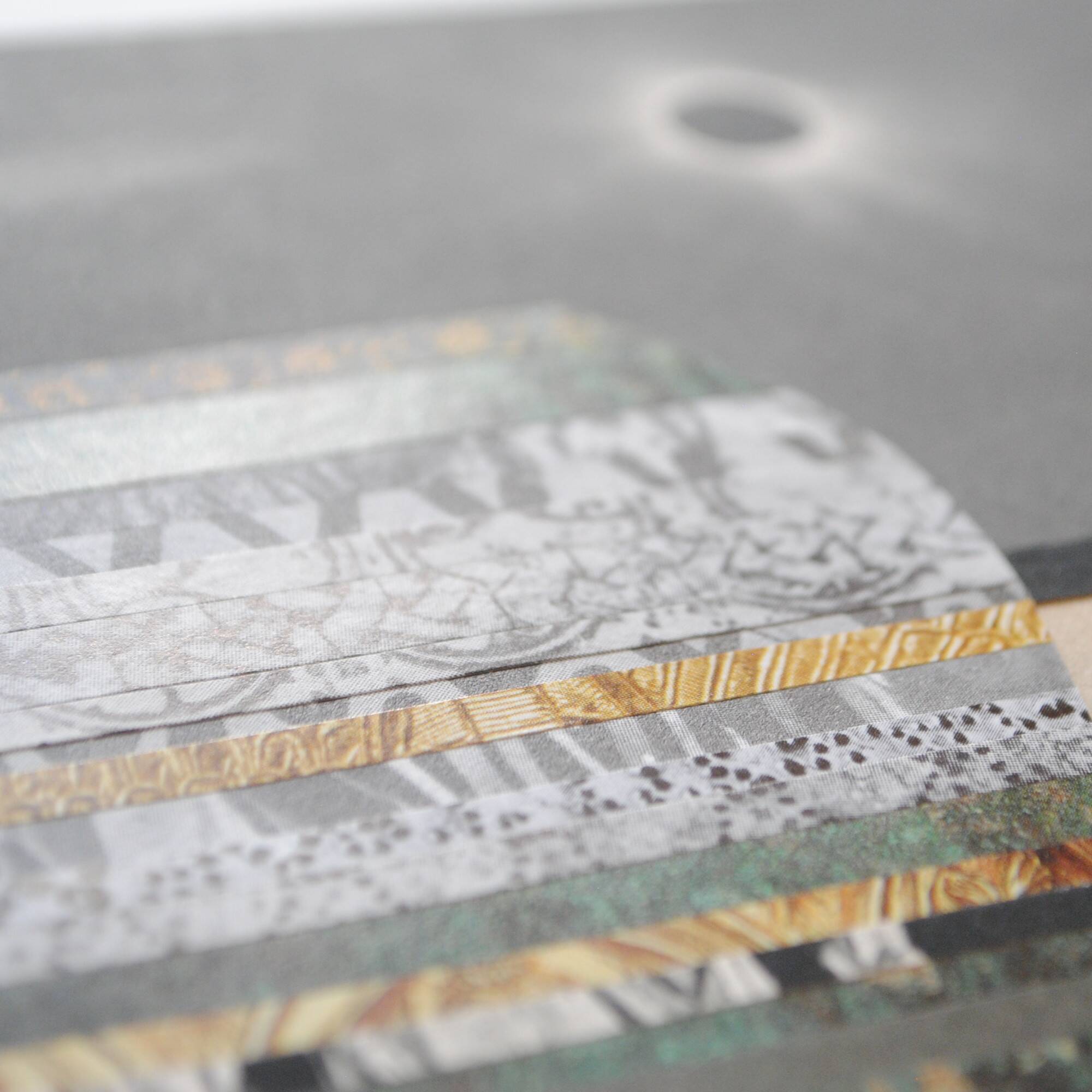 Collage on paper • arkhaios iii