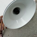 Wooden accordion sconce