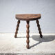 Tabouret tripode, bois
