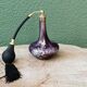 Set of 5 old glass perfume sprays