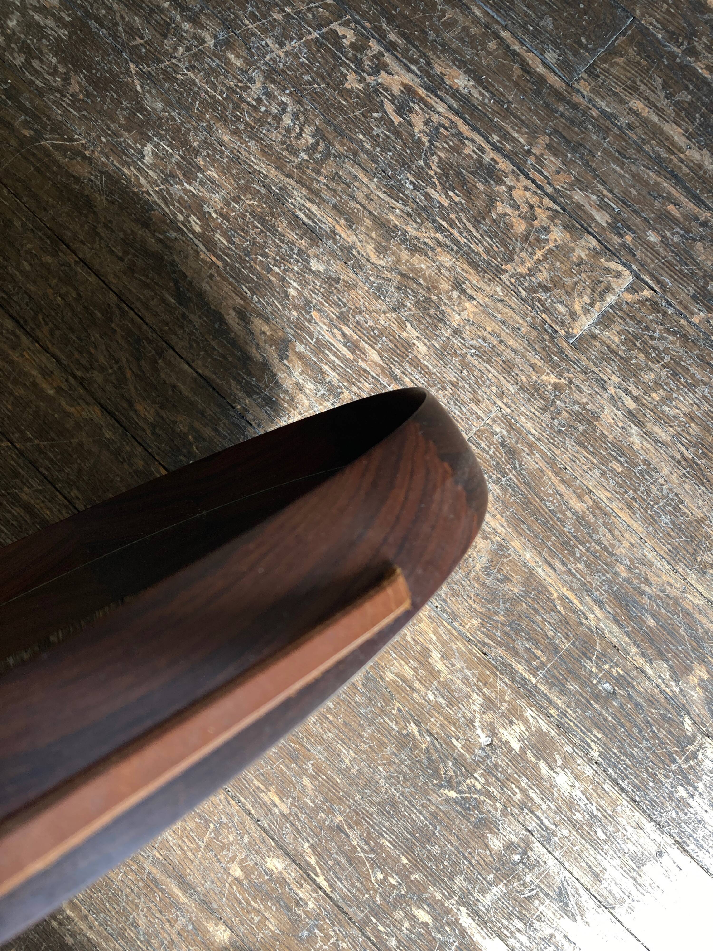 Rosewood mirror and Kristiansson leather for Lexus Sweden 1960