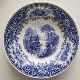 Assiette creuse en faïence, Royal Sphinx Maastricht "Cambridge"